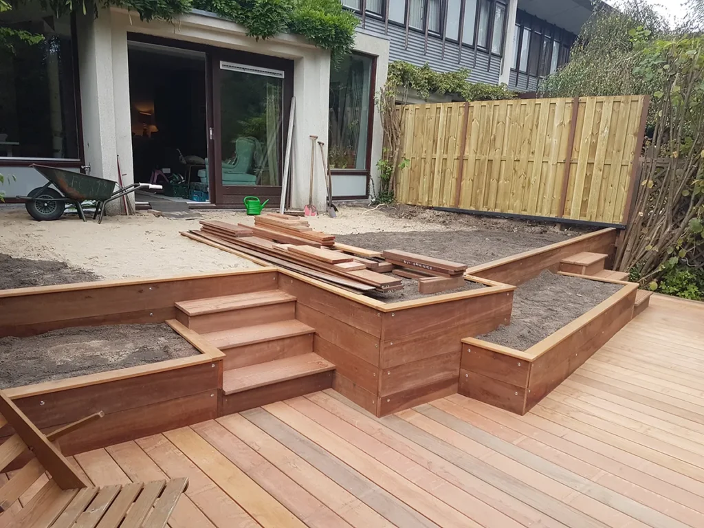 Akerveen Hoveniers - Houten terrassen